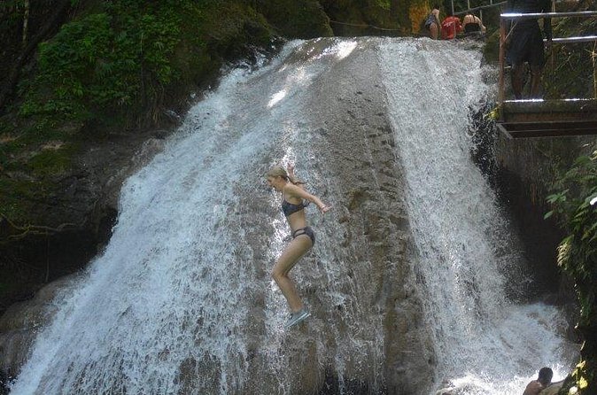 Blue Hole and Secret Falls plus Dunn's River Falls Combo Tour - How strenuous is the combined experience?