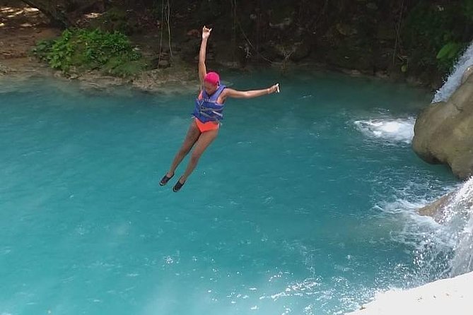 Blue Hole and Secret Falls with Luminous Lagoon(Glistening Waters) Private Tour - Key points at a glance