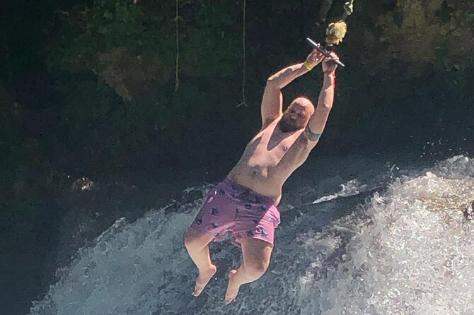 Blue Hole and Shopping in Ochi Rios - Reaching the Blue Hole from Trelawny