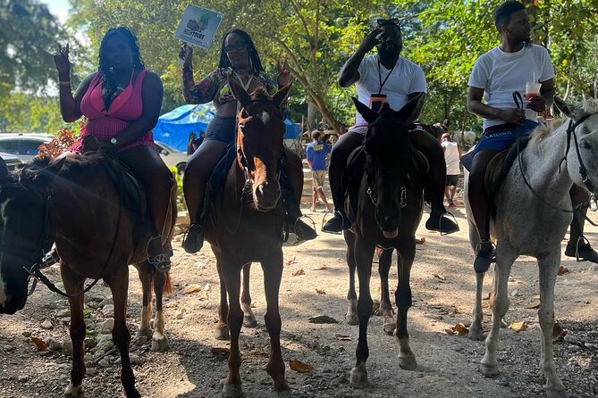 Blue Hole Falls& Horseback Riding Tour Ocho Rios from Montego Bay - Two Jamaica favorites in one private outing