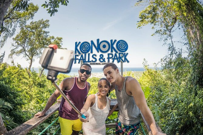 Blue Hole & Konoko Falls Park Combo Tour from Montego Bay - Key points at a glance