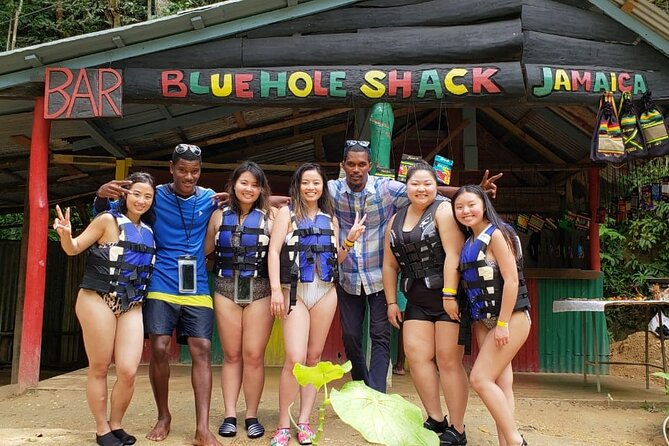 Blue Hole & Konoko Falls Park Combo Tour from Montego Bay - Two Jamaican water stops in one private day
