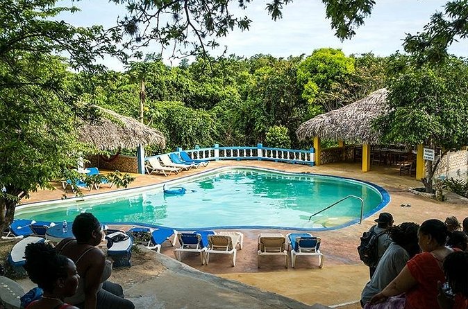Blue Hole Mineral Spring and Rick's Cafe - The road to Negril and Rick’s Cafe