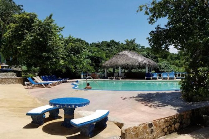 Blue Hole Mineral Spring and Ricks Cafe Private Tour - Blue Hole Mineral Spring, with a 35-foot pool