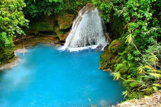 Blue Hole Ocho Rios and Dunn's River Falls - Blue Hole Ocho Rios: rope swings, pools, and cliff jumps