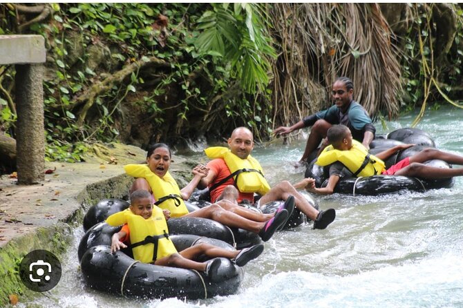 Blue Hole Secret Falls and Calypso River Tubing from Falmouth - Key points at a glance