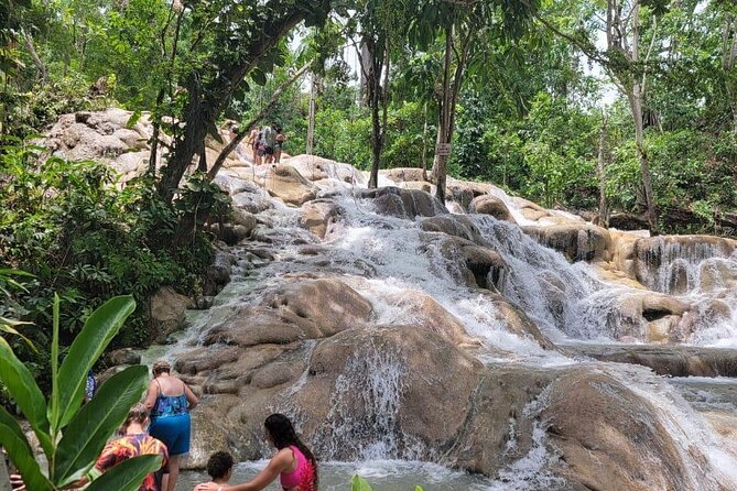 Blue Hole Secret Falls and Dunn's River Falls from Falmouth - Two famous waterfalls, two very different moods