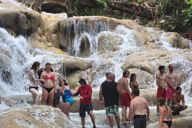 Blue Hole Secret Falls and Dunn's River Falls from Falmouth - Booking value, timing, and cancellation
