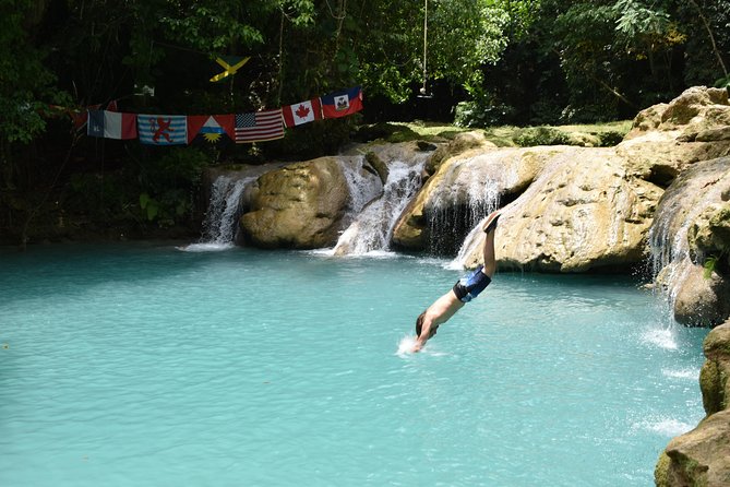 Blue Hole & Secret Falls Day Trip plus Shopping from Runaway Bay - From Runaway Bay to Ocho Rios by the coast