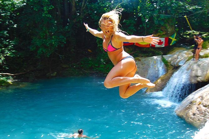 Blue Hole & Secret Falls Day Trip plus Shopping from Runaway Bay - Ocho Rios shopping, with modest expectations