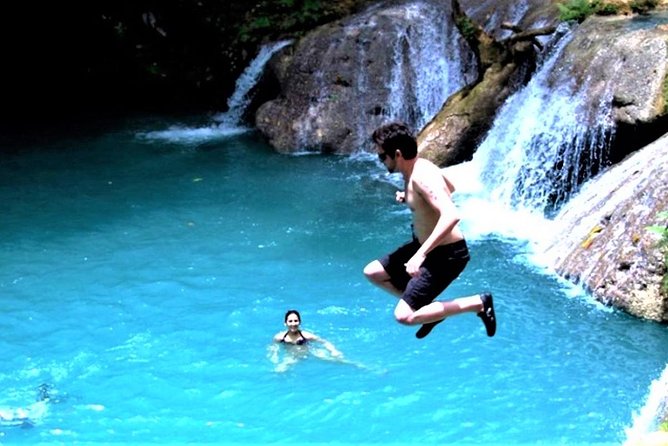 Blue Hole & Secret Falls Day-Trip with Shopping from Grand Palladium - How demanding is the Blue Hole activity?