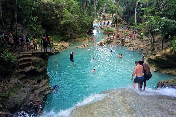 Blue Hole Secret Falls Private Tour - Shopping at Taj Mahal Shopping Center