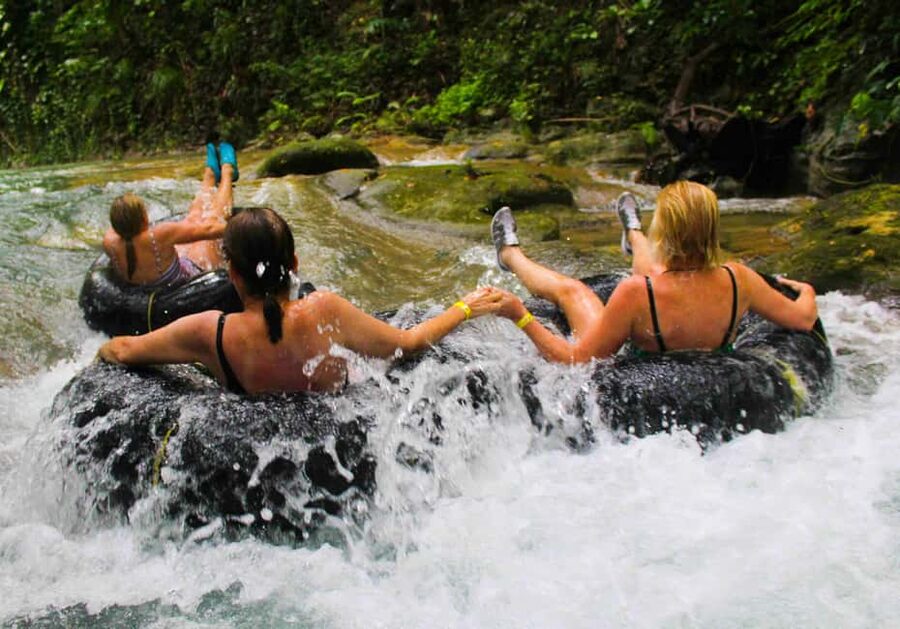Blue Hole, Secret Falls, River Tubing and Dunn's River Falls - Dunn’s River Falls is the grand finale
