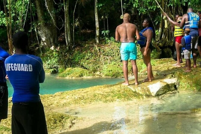 Blue Hole & Secret Waterfalls Tour from Falmouth Cruise Ships - A private pickup that keeps things simple