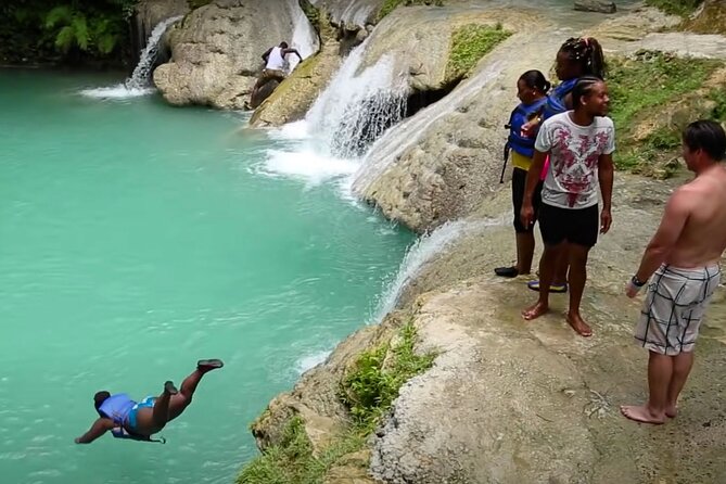 Blue Hole Waterfalls and Rasta Garden from Montego Bay - What the Blue Hole portion asks of you