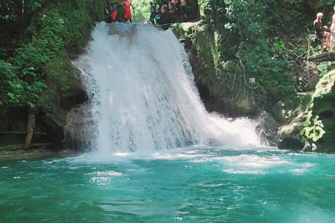 Bluehole & Secret Falls with shopping, admissions and pickup. - Two hours at the falls, then lunch