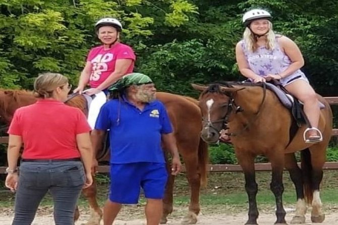 Braco Stables Horseback Ride & Swim Excursion from Ocho Rios - Guide service and the human side of the trip