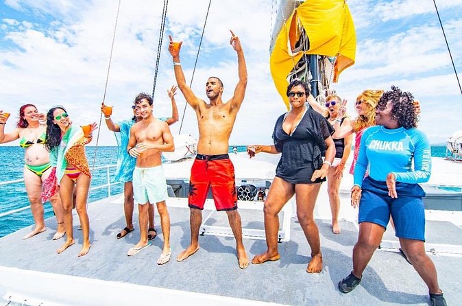 Catamaran Cruise with Dunns River Falls from Montego Bay - The beach, gardens, and local shopping