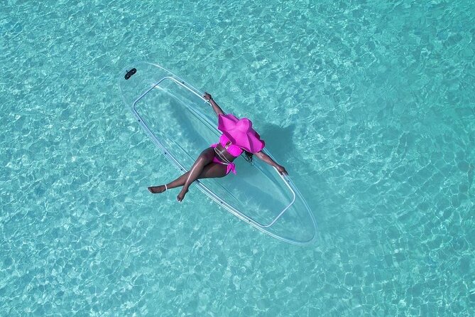 Clear Kayak Drone Video & Photoshoot in Negril, Jamaica - The Weight Limit Is Not a Minor Detail