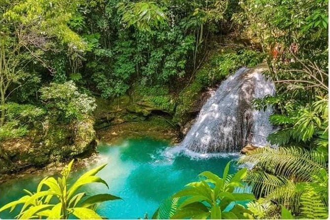Combined Dunn’s River Falls Blue Hole & white river rafting - Key points at a glance