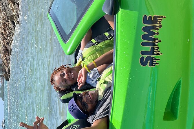 Customized Jet-Car with Bamboo rafting - Driving beside the Caribbean Sea