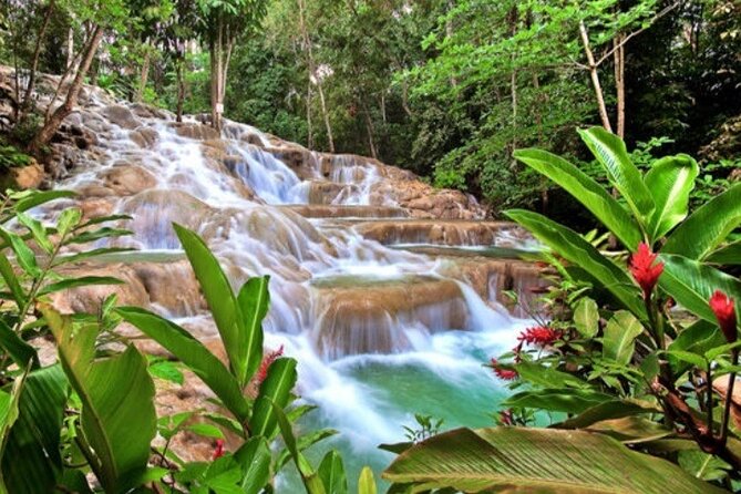 Dunn River falls and green grotto cave fun activities. - Dunn’s River Falls and the choice to climb