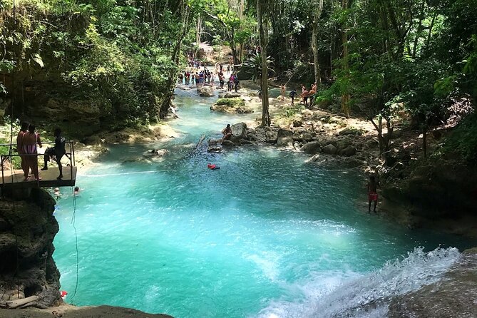 Dunn's River Fall & Blue Hole Combo Tour from Montego Bay Jamaica - The north coast drive to Blue Hole