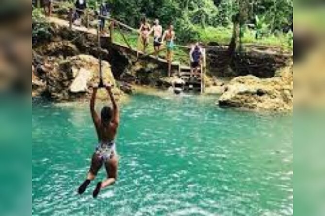 Dunn's River Falls and Blue Hole Secret Falls Combo Daytrip - Dunn’s River Falls: Jamaica’s classic water climb
