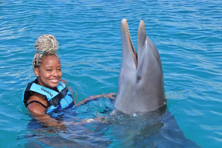 Dunn’s River Falls and Dolphin Cove Swim Adventure - Moving from waterfall adventure to Dolphin Cove