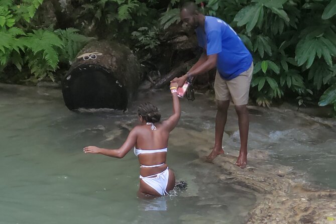 Dunn's River Falls and Martha Brea Bamboo rafting with admissions - Dunn’s River Falls: climb 600 feet or keep your shoes dry