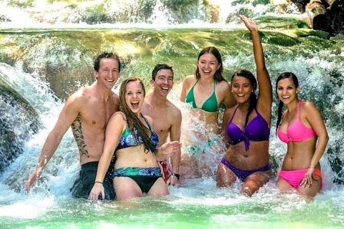 Dunn's River Falls and Ocho Rios Shopping Tour from Montego Bay Hotels - Climbing Dunn’s River Falls for about 90 minutes