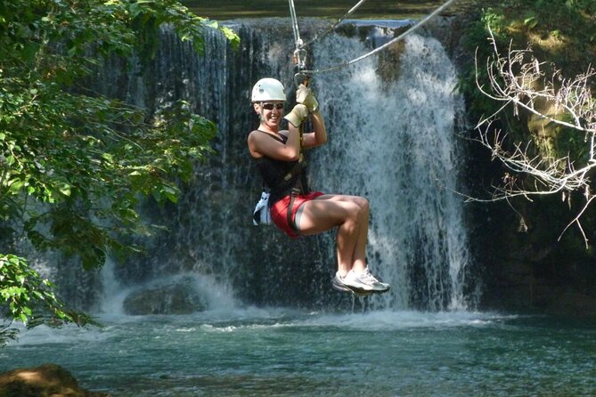 Dunn’s River Falls and Zipline with Roundtrip Transfers - Climbing the terraced falls in about three hours