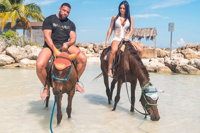 Dunn's River Falls, ATV, Horseback Ride and Bamboo Rafting Tour - Horseback riding from countryside to Caribbean water