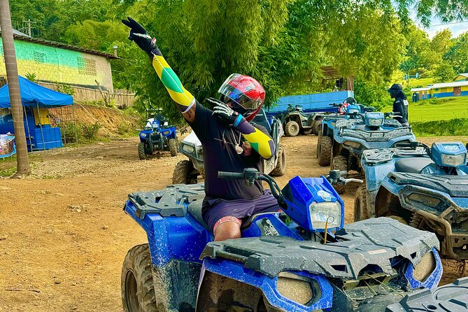 Dunn's River Falls , Bamboo Rafting & ATV Ride from Montego Bay - The ATV ride, and the horseback-riding confusion