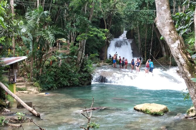 Dunn's River Falls & Blue Hole from Montego Bay or Falmouth - Dunn’s River Falls from beach to terraces