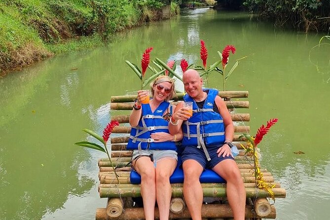 Dunn's River Falls Climb and Martha Brae Rafting {Entry Included} - The Martha Brae raft ride near Falmouth