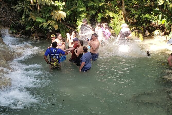 Dunn's River Falls Half Day Tour From Montego Bay - Climbing the falls at Dunn’s River Park