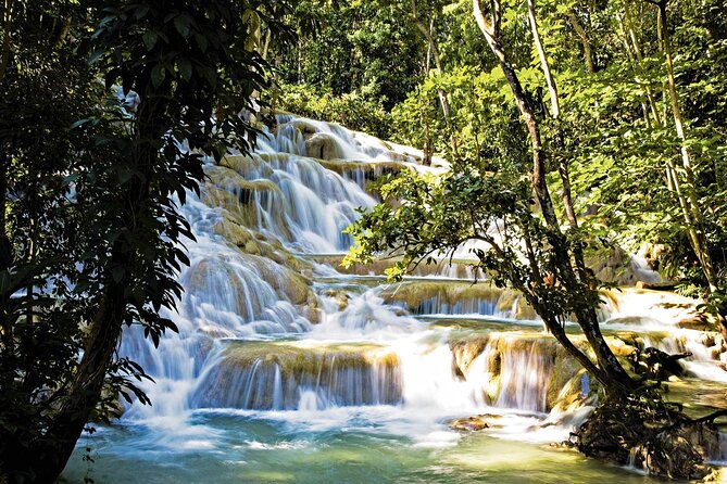 Dunns River Falls and Blue Hole Tour From Montego Bay - Secret Falls adds a second kind of water stop