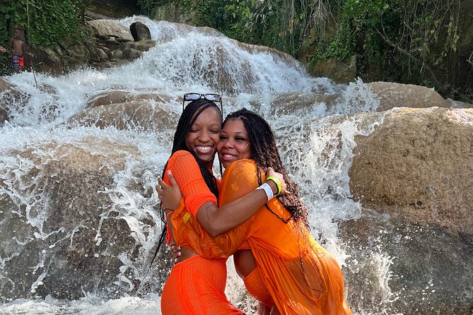 Dunns River Falls and Blue Hole Water Falls from Montego Bay - Climbing the 180-foot Dunns River Falls