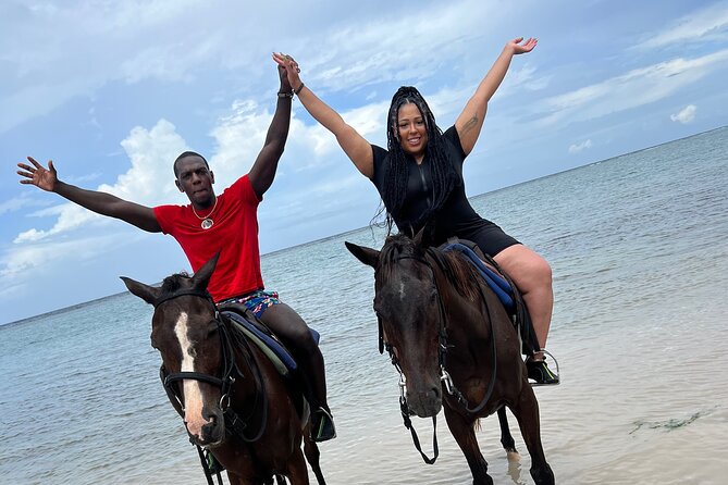 Dunns River Falls, Rafting, Zipline & Horseback from Montego Bay - Rio Nuevo and its 45-minute change of pace
