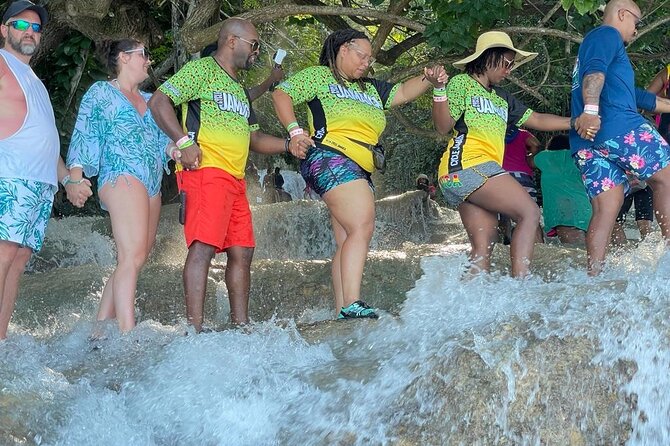 Exhilarating Dunn's River Falls Guided Tour from Ocho Rios hotels - Footwear, clothing, and useful gear