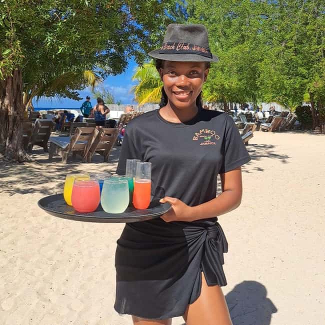 Falmouth: Bamboo Beach Club & Dunn's River Falls - From Falmouth port to Dunn’s River Falls