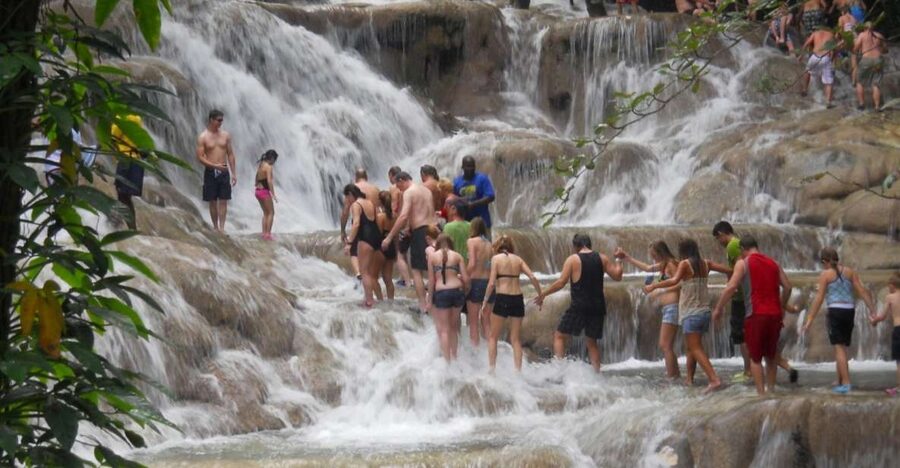 Falmouth: Dunn’s River Falls & Bamboo Beach Club VIP Access - How the VIP upgrade changes the beach stop