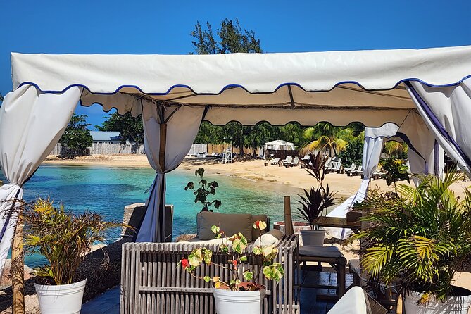 Falmouth Oceanfront Cabana Experience - Arriving at Bamboo Beach Club from Falmouth