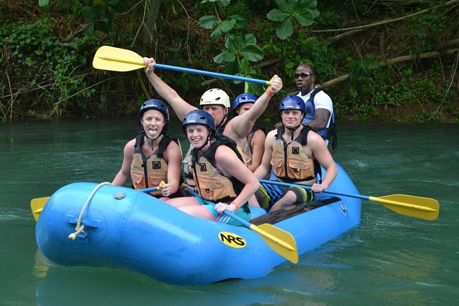 Falmouth Waterfalls Rafting and Beach Adventure - From Falmouth port to the Rio Bueno