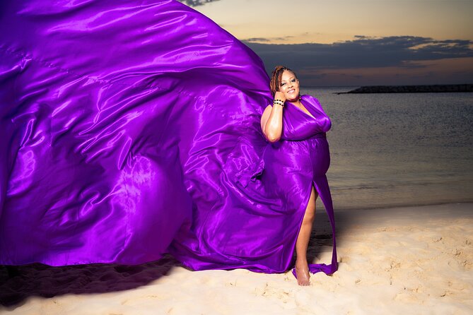 Flying Dress Photoshoot in Jamaica - Why the flying dress works for milestone photos