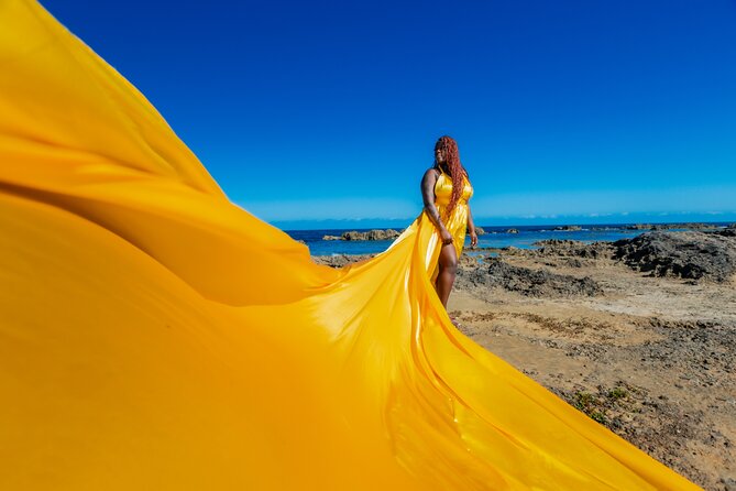 Flying dress session - Meeting at Burwood public beach