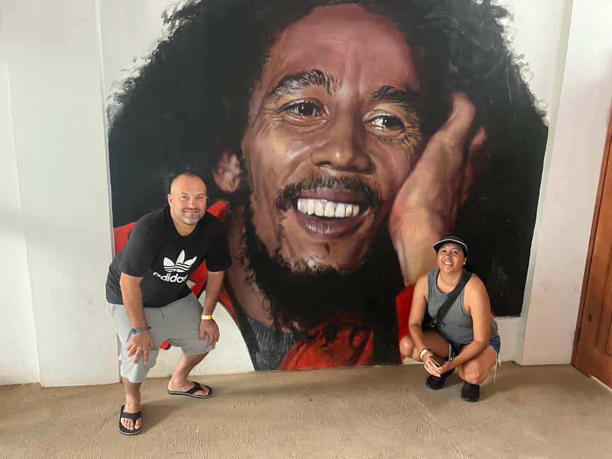 From Montego Bay: Bob Marley 9 mile & Dunns River falls tour - Dunn’s River Falls for the active finish