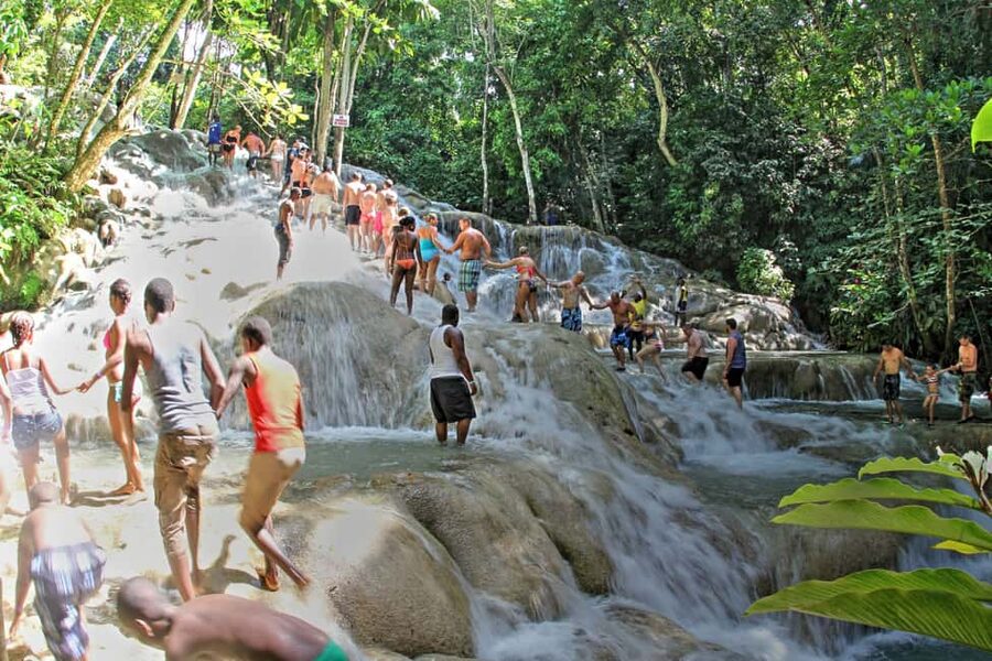 From Montego Bay: Dunn’s River Falls Experience - Arriving at Dunn’s River Falls Park