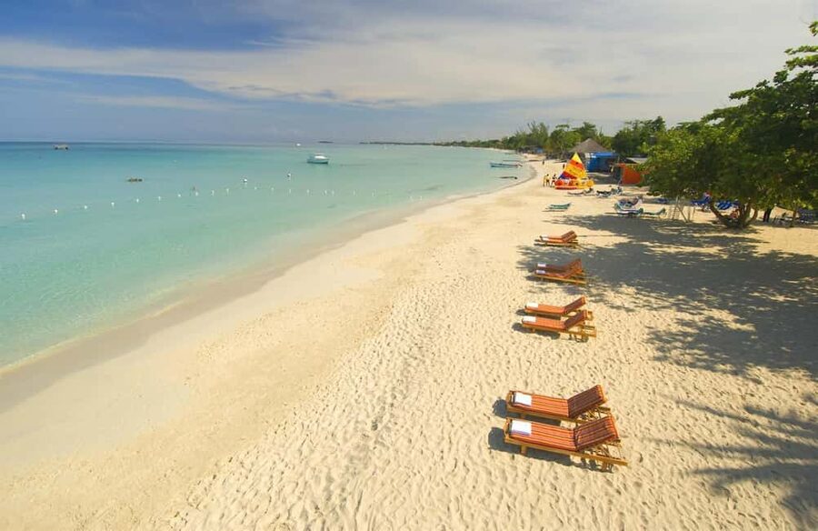 From Montego Bay: Negril Beach & Rick's Cafe Sunset Day Trip - Seven Mile Beach: Jamaica’s classic coastal stop